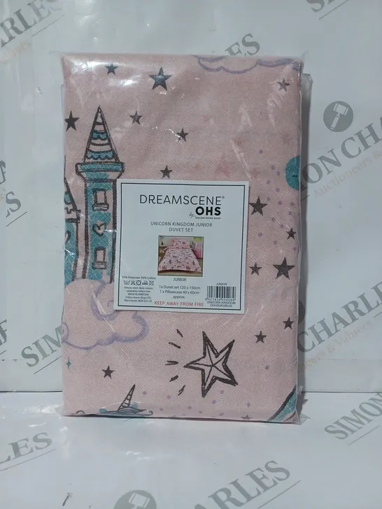 DREAMSCENE UNICORN KINGDOM JUNIOR DUVET SET