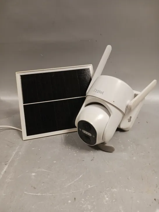 TZZIEL SOLAR POWERED IP SECURITY CAMERA 