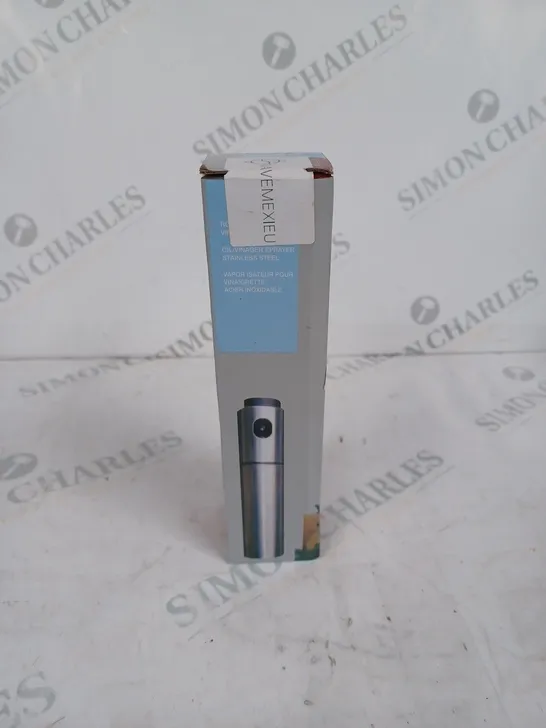 OIL/VINAGER SPRAYER STAINLESS STEEL BOXED X5