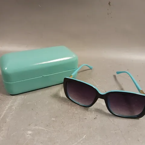 TIFFANY & CO TF 4043 BLUE FRAME SUNGLASSES 