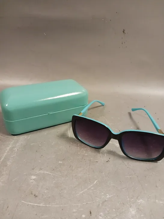 TIFFANY & CO TF 4043 BLUE FRAME SUNGLASSES 