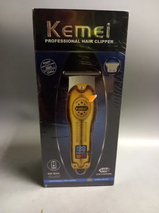 BOXED AND SEALED KEMEI PROFESSIONAL HAIR CLIPPER