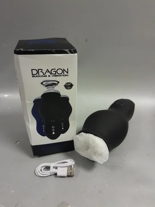 BOXED DRAGON SUCKING & VIBRATING TRAINING CUP 