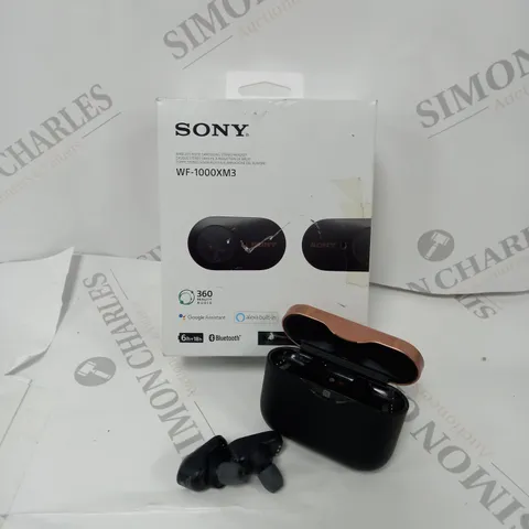 BOXED SONY WIRELESS NOISE CANCELLING STEREO HEADSET WF-1000XM3