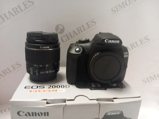 BOXED CANON EOS 2000D TRAVEL KIT