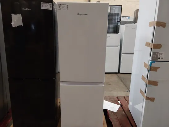 FRIDGEMASTER 50CM FREESTANDING 60/40 FRIDGE FREEZER IN WHITE MC50175A - UNPROCESSED RAW RETURN