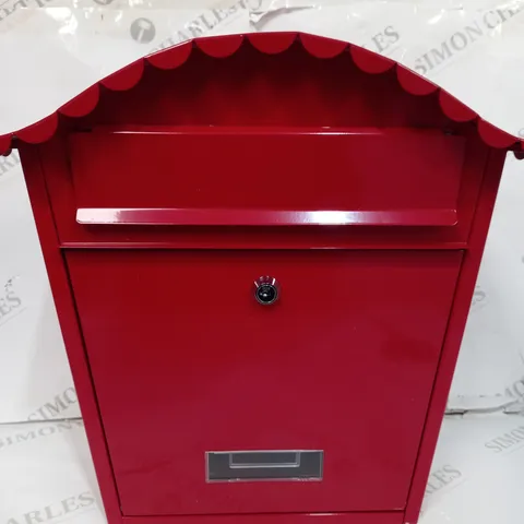 STERLING RED CLASSIC POST BOX