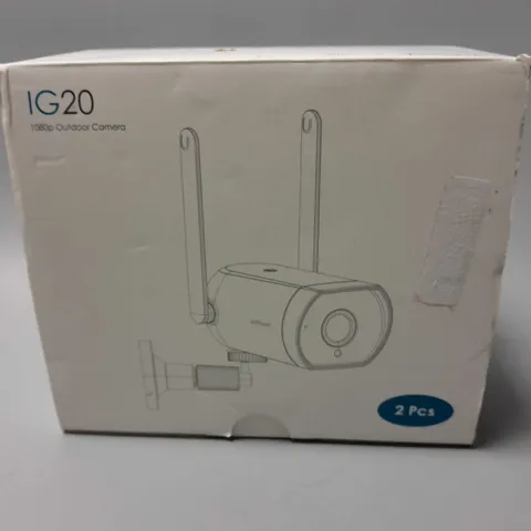 BOXED IG20 1080p OUTDOOR TWIN CAMERAS