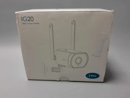 BOXED IG20 1080p OUTDOOR TWIN CAMERAS