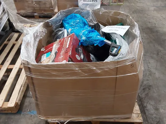 PALLET OF APPROXIMATELY 13 UNPROCESSED RAW RETURN HOUSEHOLD AND ELECTRICAL GOODS TO INCLUDE;