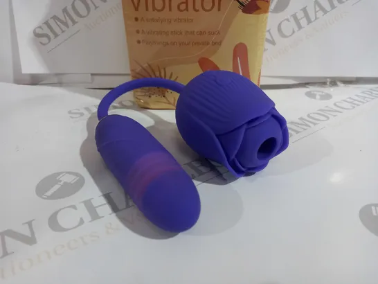 BOXED ROSE VIBRATOR IN PURPLE