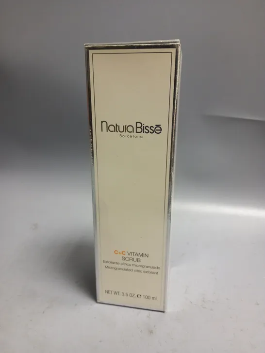 BOXED NATURABISSE C+C VITAMIN SCRUB EXFOLIANT 100ML