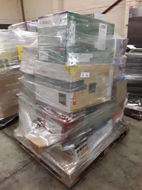 PALLET OF APPROXIMATELY 49 UNPROCESSED RAW RETURN HOUSEHOLD AND ELECTRICAL GOODS TO INCLUDE;