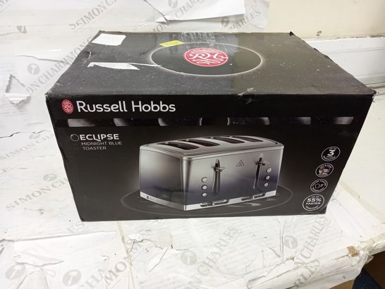 RUSSELL HOBBS 25141 STAINLESS STEEL FOUR SLICE TOASTER