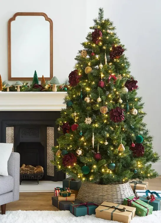 7FT BELVEDERE PRE LIT MULTIFUNCTION CHRISTMAS TREE - COLLECTION ONLY