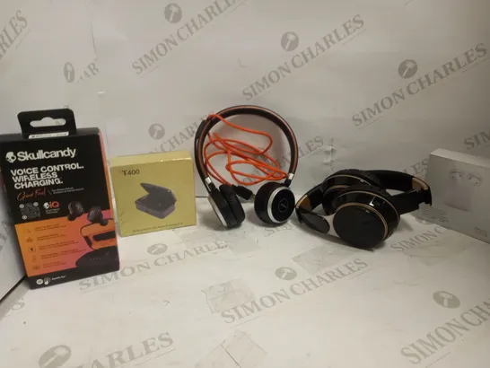 LOT OF 5 EARPHONES/HEADSETS