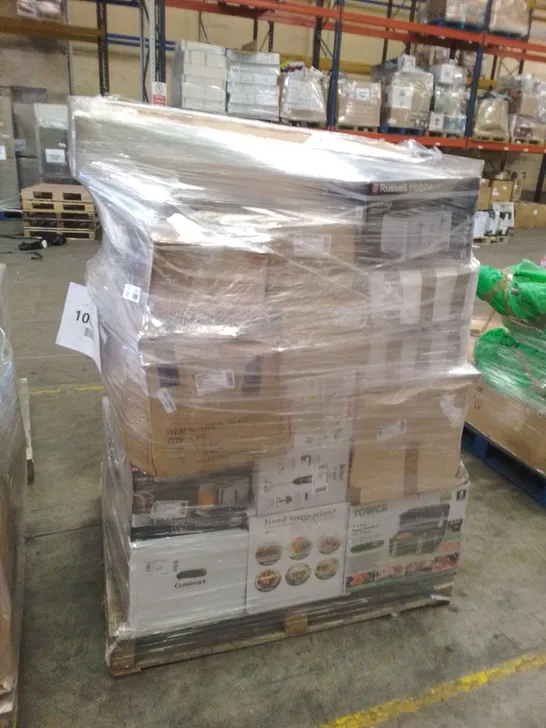 PALLET OF APPROXIMATELY 26 UNPROCESSED RAW RETURN HOUSEHOLD AND ELECTRICAL GOODS TO INCLUDE;