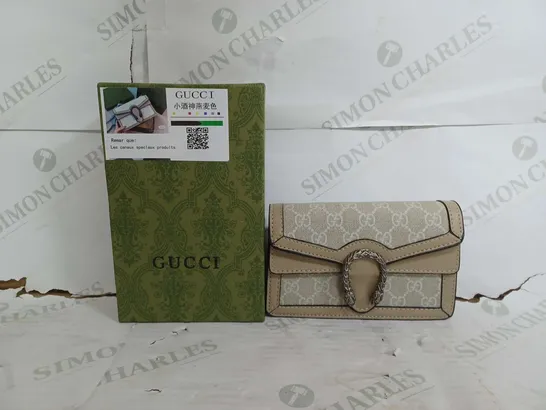 BOXED GUCCI OVER THE SHOULDER BAG