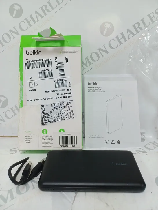 BELKIN BOOST CHARGE POWER BANK 10K