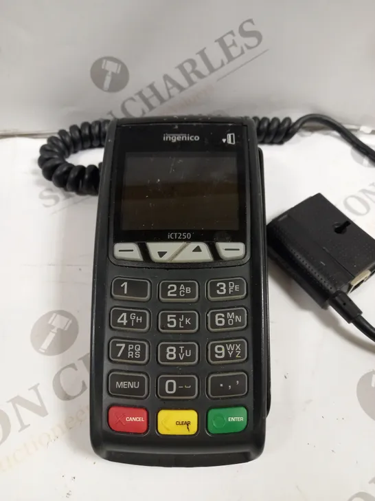 INGENICO ICT250 CARD READING MACHINE 