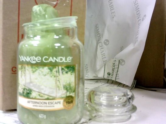 YANKEE CANDLE GARDEN HIDEAWAY COLLECTION LARGE JAR CANDLE RRP £32.99