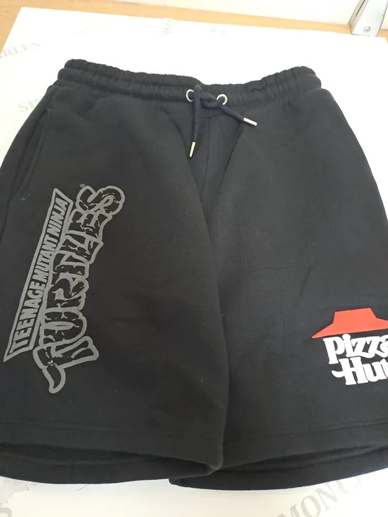 TEENAGE MUTANT NINJA TURTLES X PIZZA HUT SHORTS SIZE XS