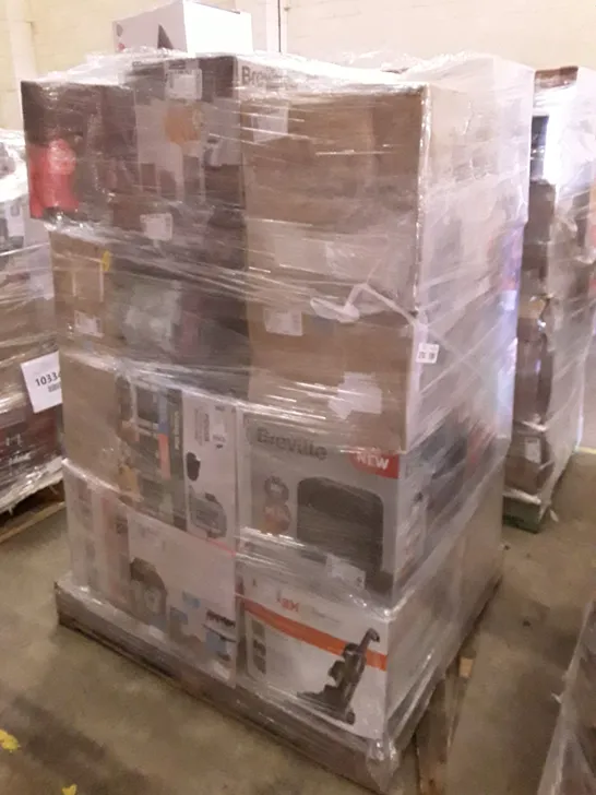 PALLET OF APPROXIMATELY 23 UNPROCESSED RAW RETURN HOUSEHOLD AND ELECTRICAL GOODS TO INCLUDE;