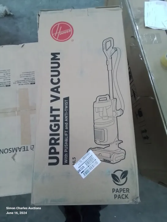 BOXED HOOVER UPRIGHT VACUUM CLEANER 