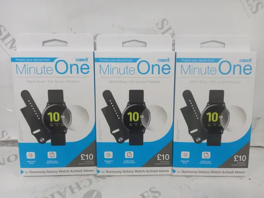 BOX OF APPROX 90 CASE IT MINUTE ONE BUNDLE FOR SAMSUNG GALAXY WATCH ACTIVE 2 44MM