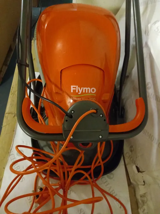 FLYMO HOVER VAC 250 ELECTRIC HOVER COLLECT LAWNMOWER