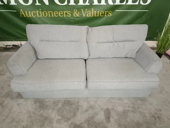 GREY FABRIC 3-SEATER SOFA