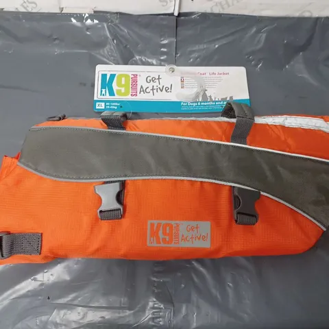 K9 PURSUITS FLOAT COAT LIFE JACKET (XL)