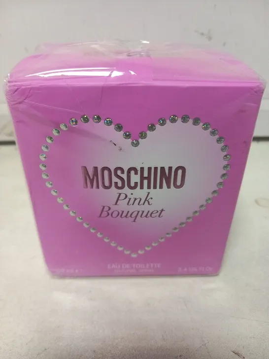 BOXED AND SEALED MOSCHINO PINK BOUQUET EAU DE TOILETTE 100ML