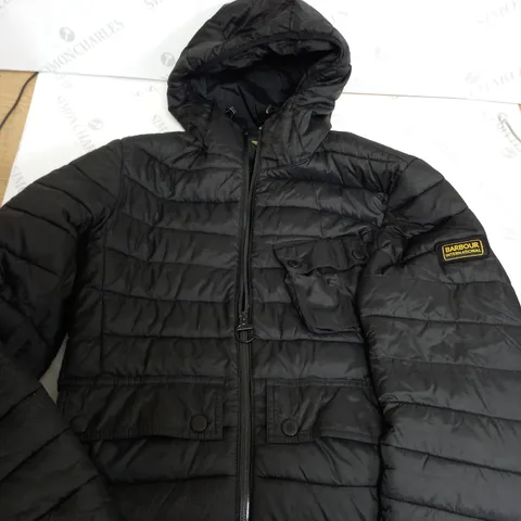 BARBOUR PADDED JACKET IN BLACK - M
