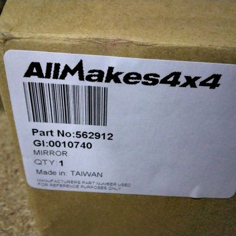 ALLMAKES 4 × 4 BLACK MIRROR