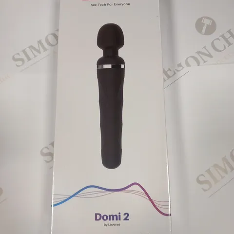 BOXED AND SEALED LOVENSE DOMI 2 BLUETOOTH REMOTE CONTROLLED WAND VIBRATOR