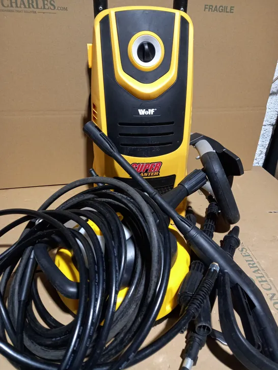 WOLF SUPER BLASTER PRESSURE WASHER YELLOW 