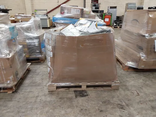 PALLET OF APPROXIMATELY 86 UNPROCESSED RAW RETURN HOUSEHOLD AND ELECTRICAL GOODS TO INCLUDE;