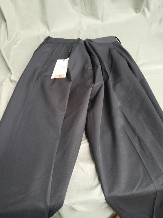 ZARA NAVY SMART TROUSERS- EUR 40