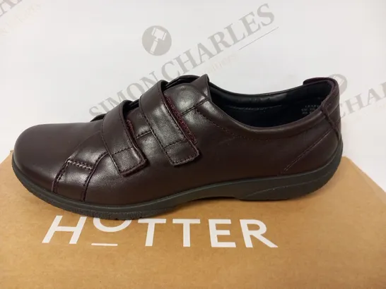 BOXED HOTTER LEAP II PLUM SIZE 6.5