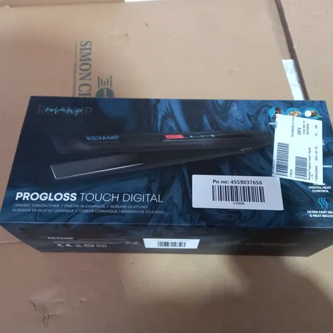 PROGLOSS TOUCH DIGITAL, CERAMIC STRAIGHTENER