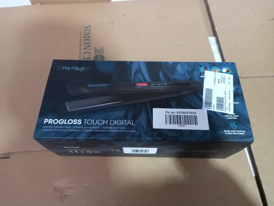 PROGLOSS TOUCH DIGITAL, CERAMIC STRAIGHTENER