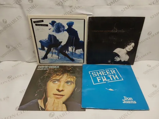 APPROXIMATELY 10 X ASSORTED MUSIC VINYLS - ARTISTS VARY 