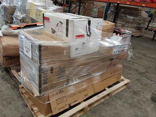 PALLET OF APPROXIMATELY 9 UNPROCESSED RAW RETURN HOUSEHOLD AND ELECTRICAL GOODS TO INCLUDE;