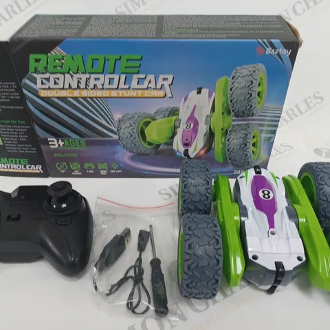 BOXED REMOTE CONTROL DOUBLE SIDED CAR