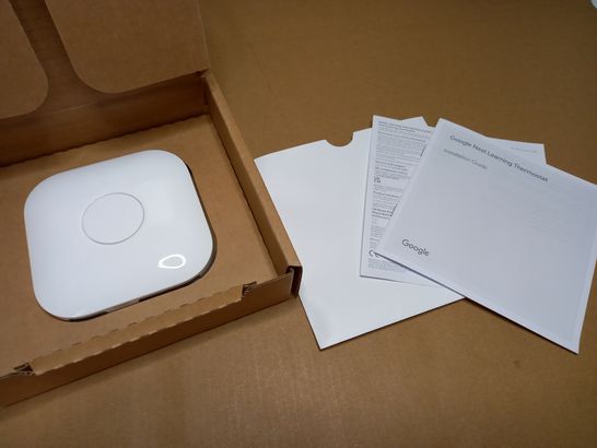 BOXED GOOGLE NEST LEARNING THERMOSTAT