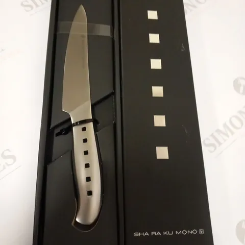 BRAND NEW BOXED SHA RA KU MONO MOLYBDENUM VANADIUM STEEL FJ-01 TOJIRO SHARAKU MONO 14CM UTILITY KNIFE