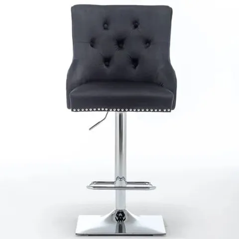 BOXED PORTLAND HEIGHT ADJUSTABLE SWIVEL BAR STOOL SEAT