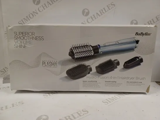 BABYLISS HYDRO-FUSION 4-IN-1 HAIRDRYER BRUSH 