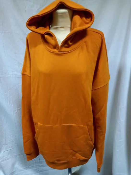 BRAND NEW KOI OVERSIZED HOODIE, PUMPKIN CRAYON - LARGE